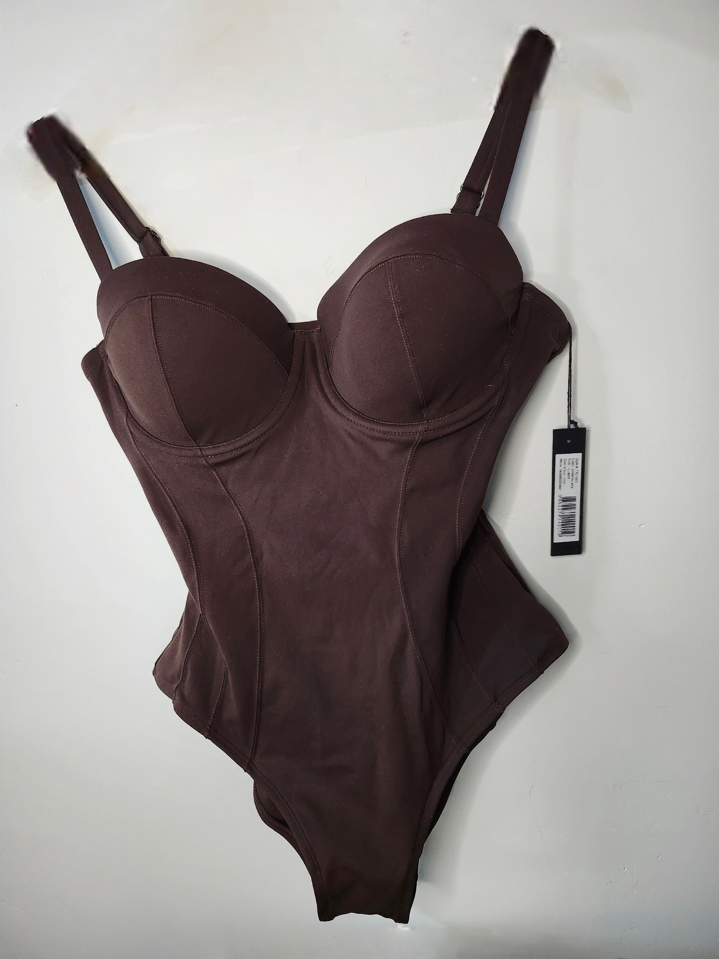 TA3Swim Lushy Swimsuit Chocolate Brown