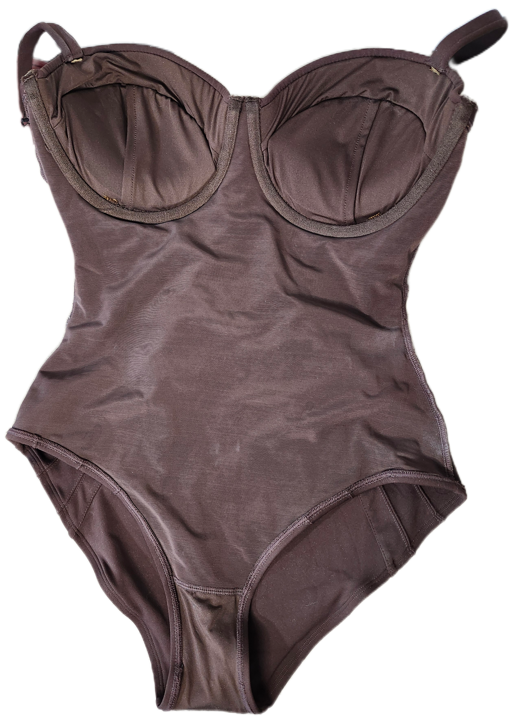 TA3Swim Lushy Swimsuit Chocolate Brown