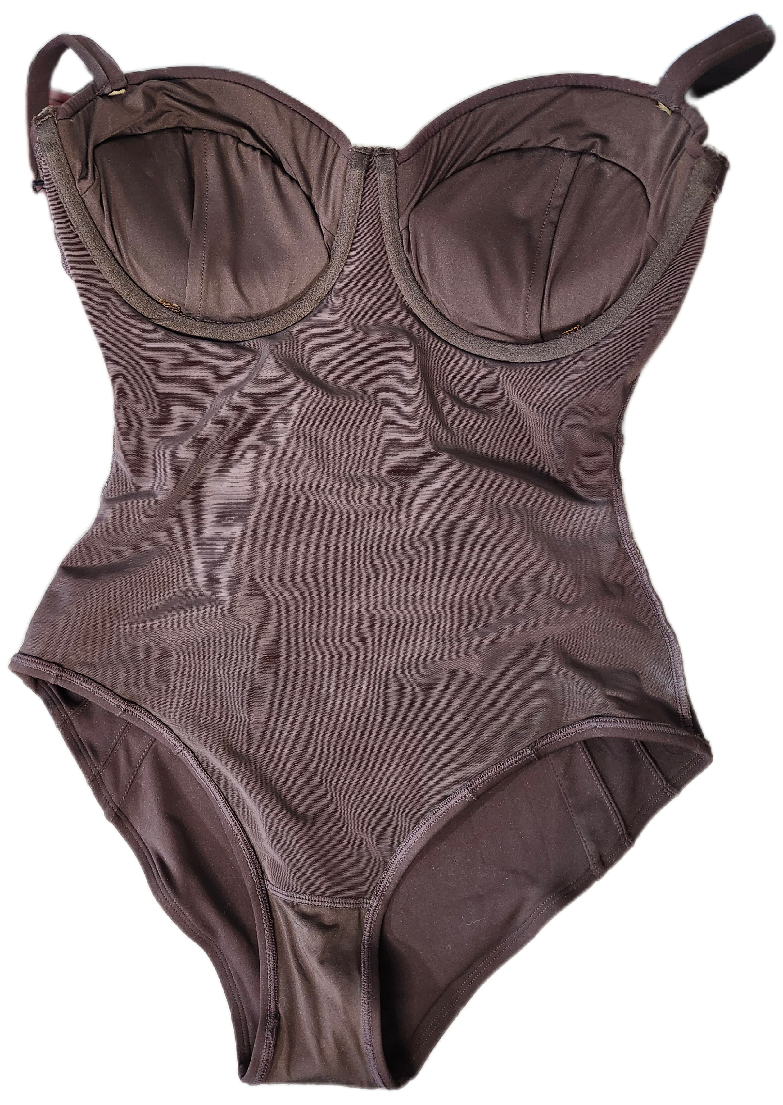 TA3Swim Lushy Swimsuit Chocolate Brown