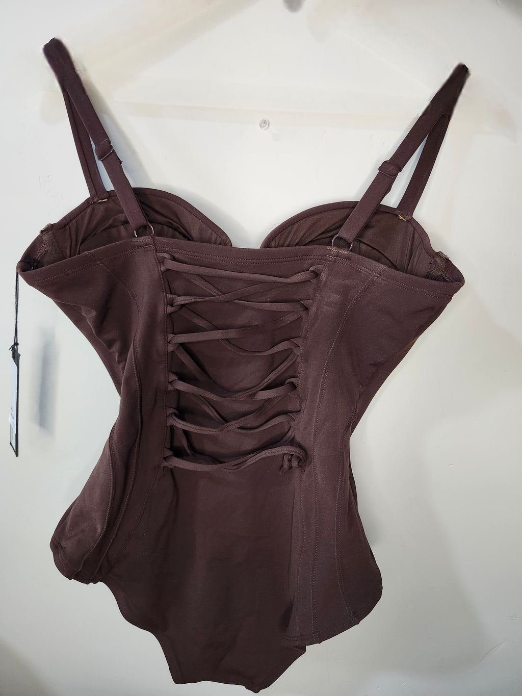 TA3Swim Lushy Swimsuit Chocolate Brown