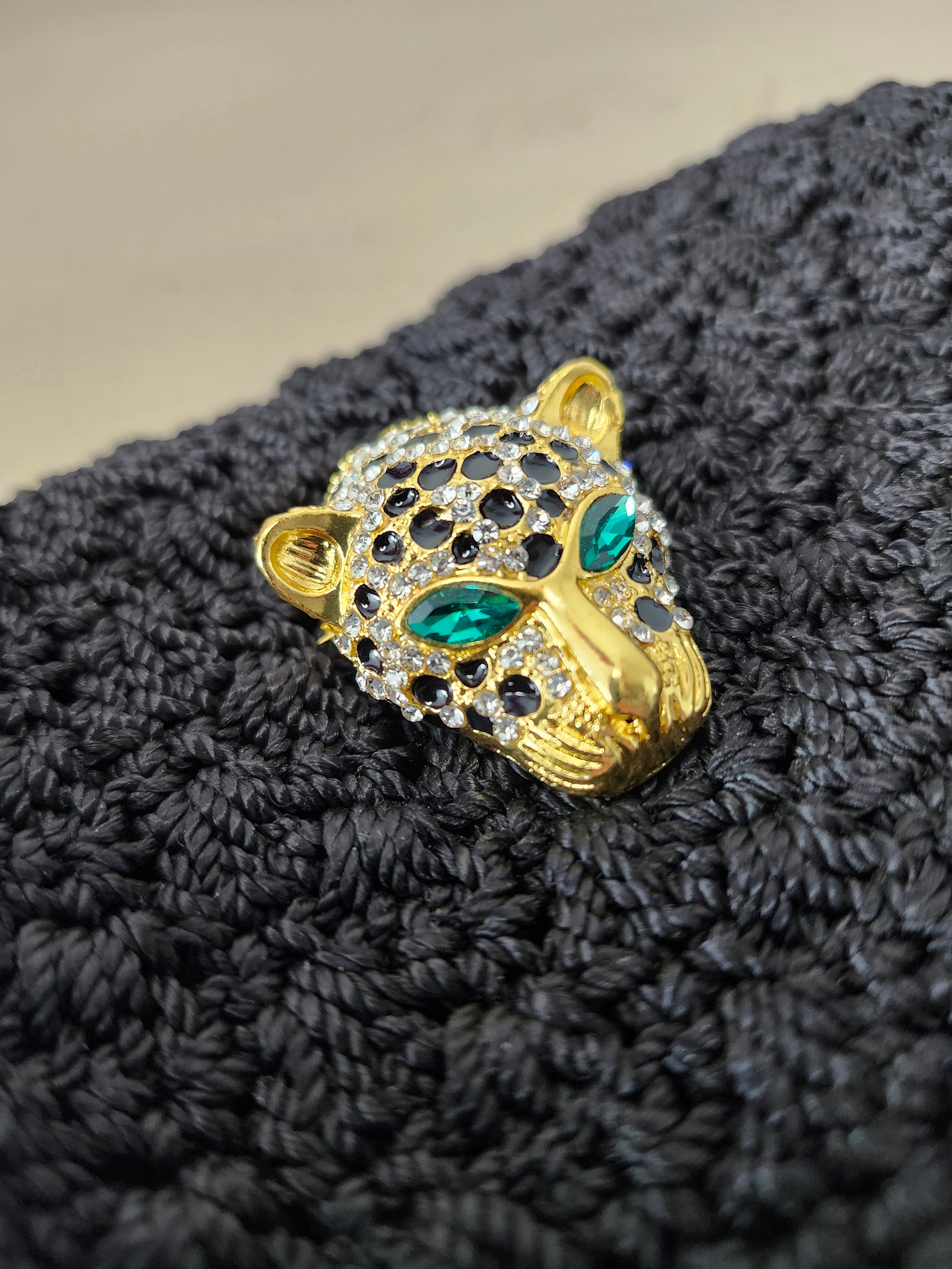 Cheetah Brooch or Pendant