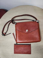 Rag And Bone Brown Handbag - 2 piece set