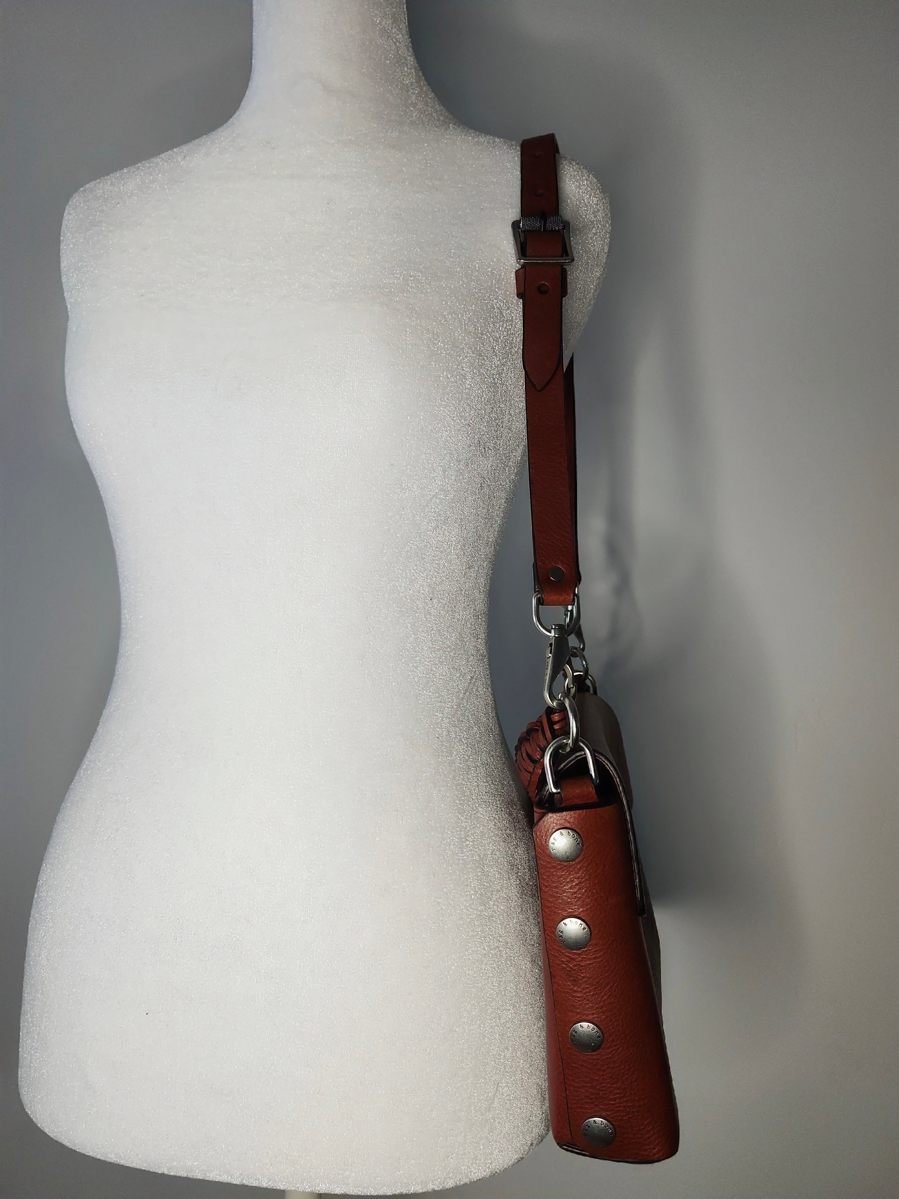 Rag And Bone Brown Handbag - 2 piece set