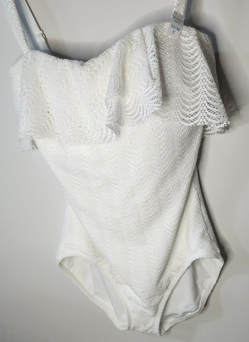 Coco Couture White Lace Swimsuit