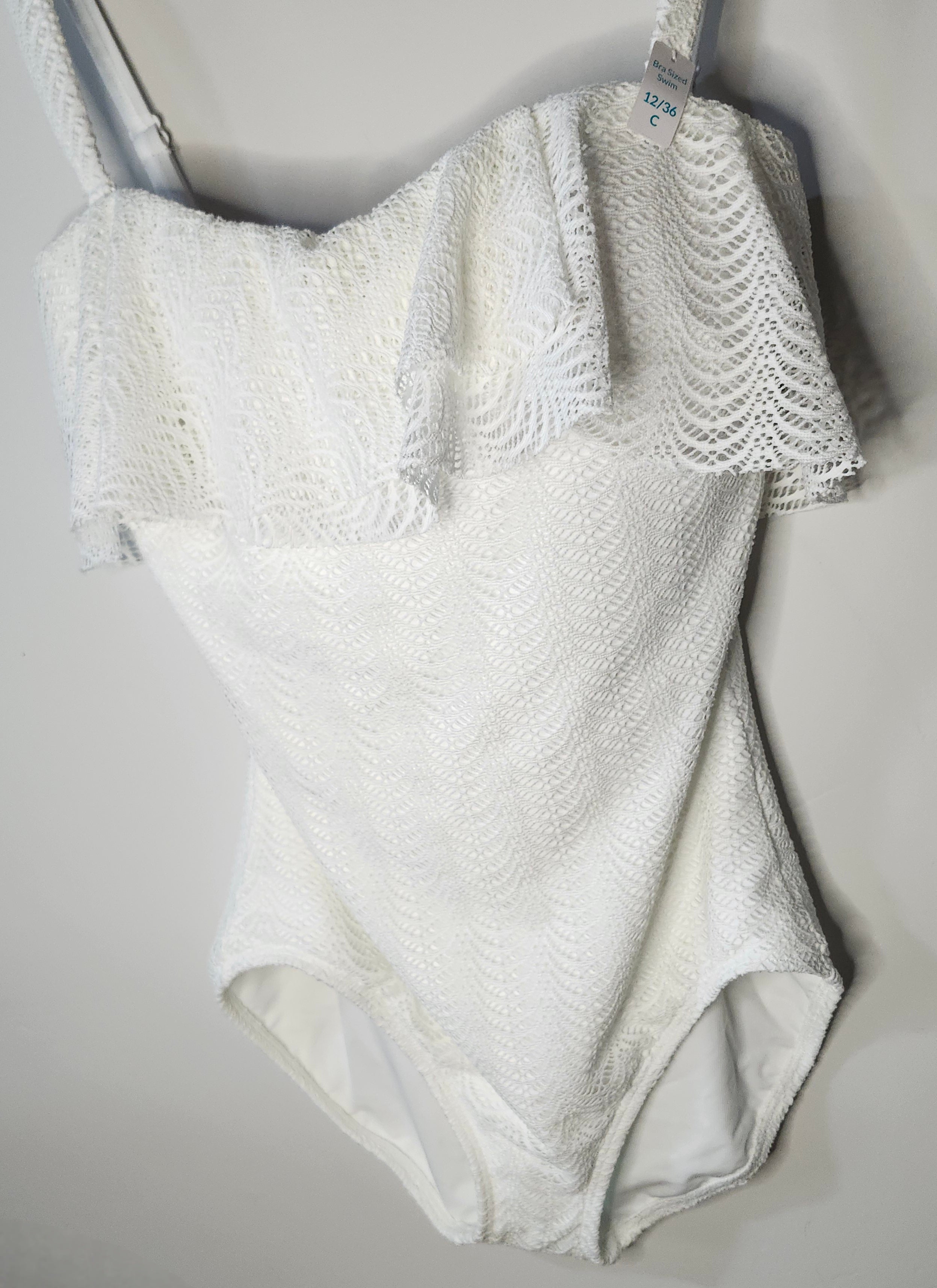 Coco Couture White Lace Swimsuit