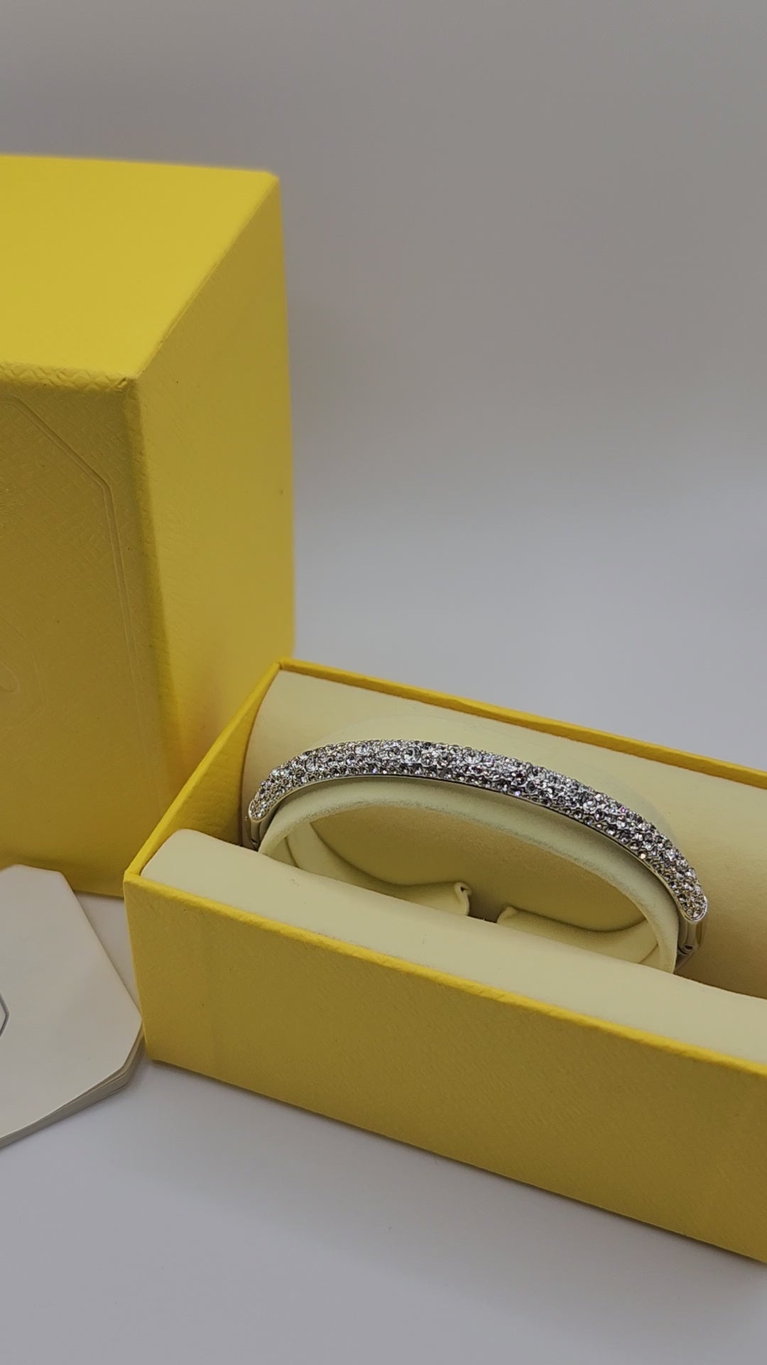 Swarovski Pavé Crystal Bangle Bracelet