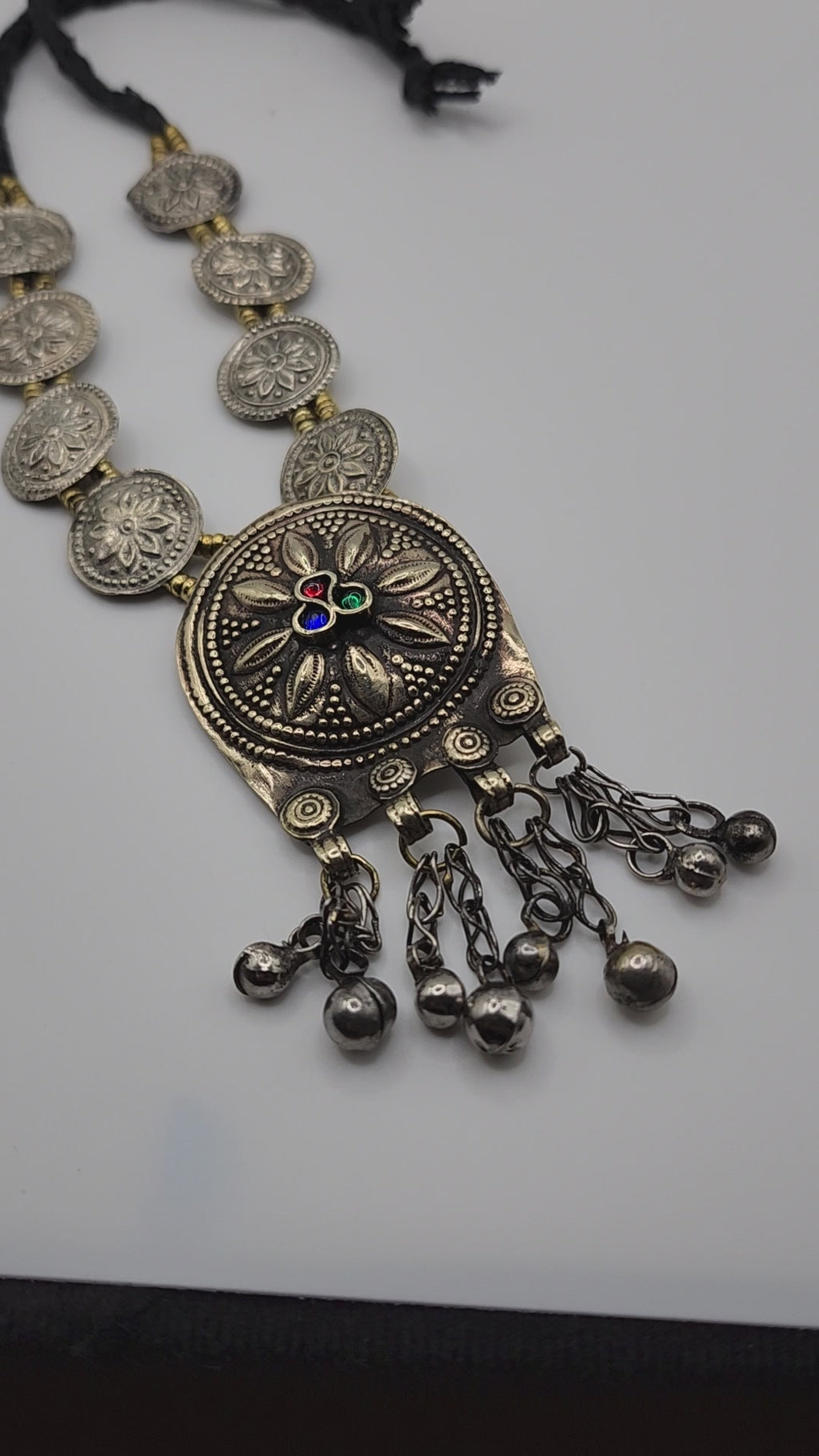 Afghan Necklace Old Vintage