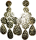 Earrings Geo Brass By Nazila Sawhney