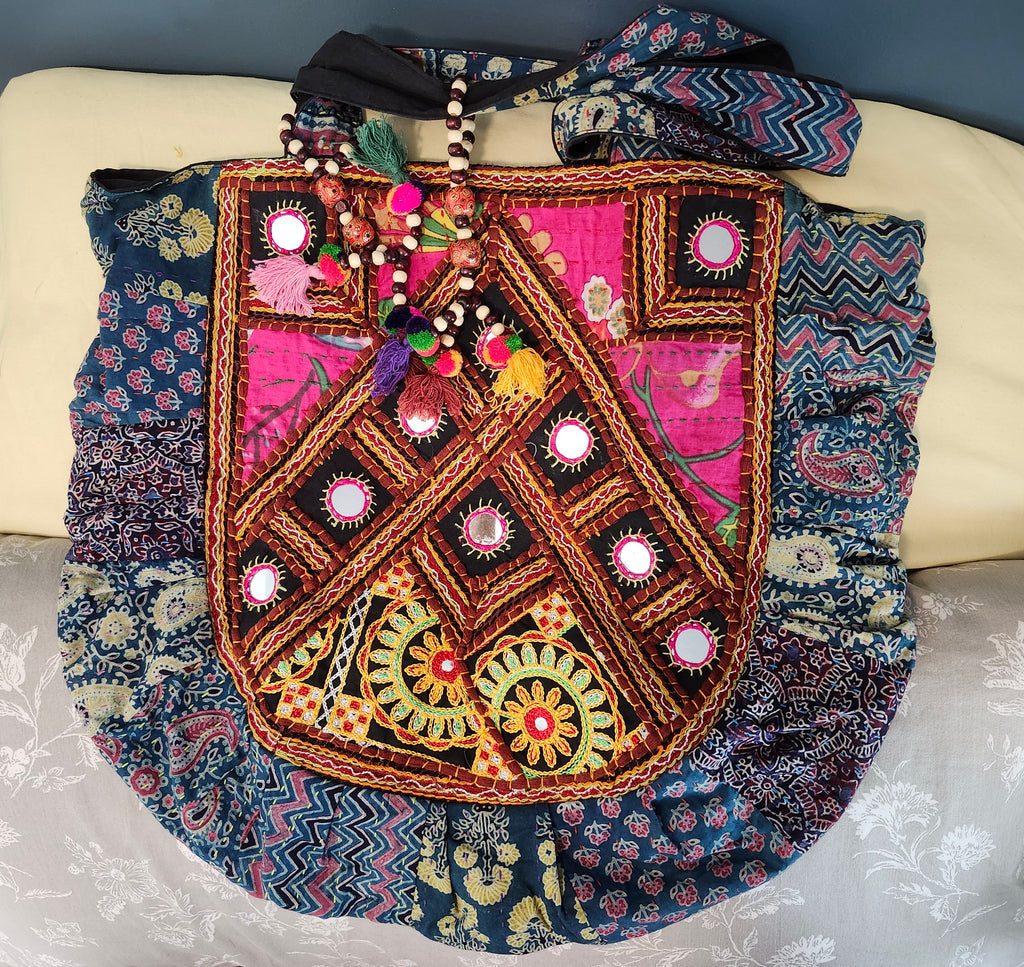 Banjara Tote Bag Zip Top Large