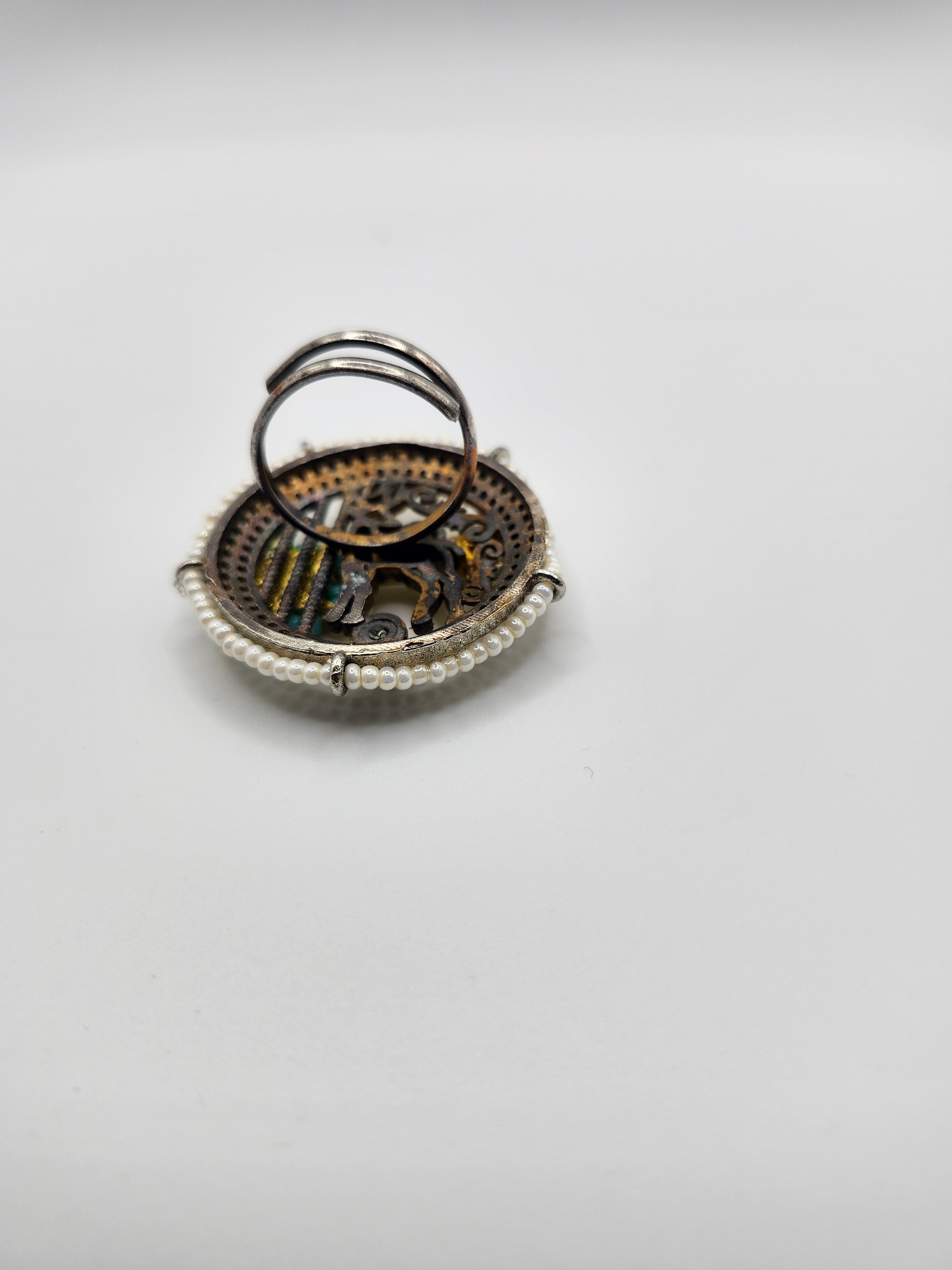 Ring - Indian-Afghan Beaded