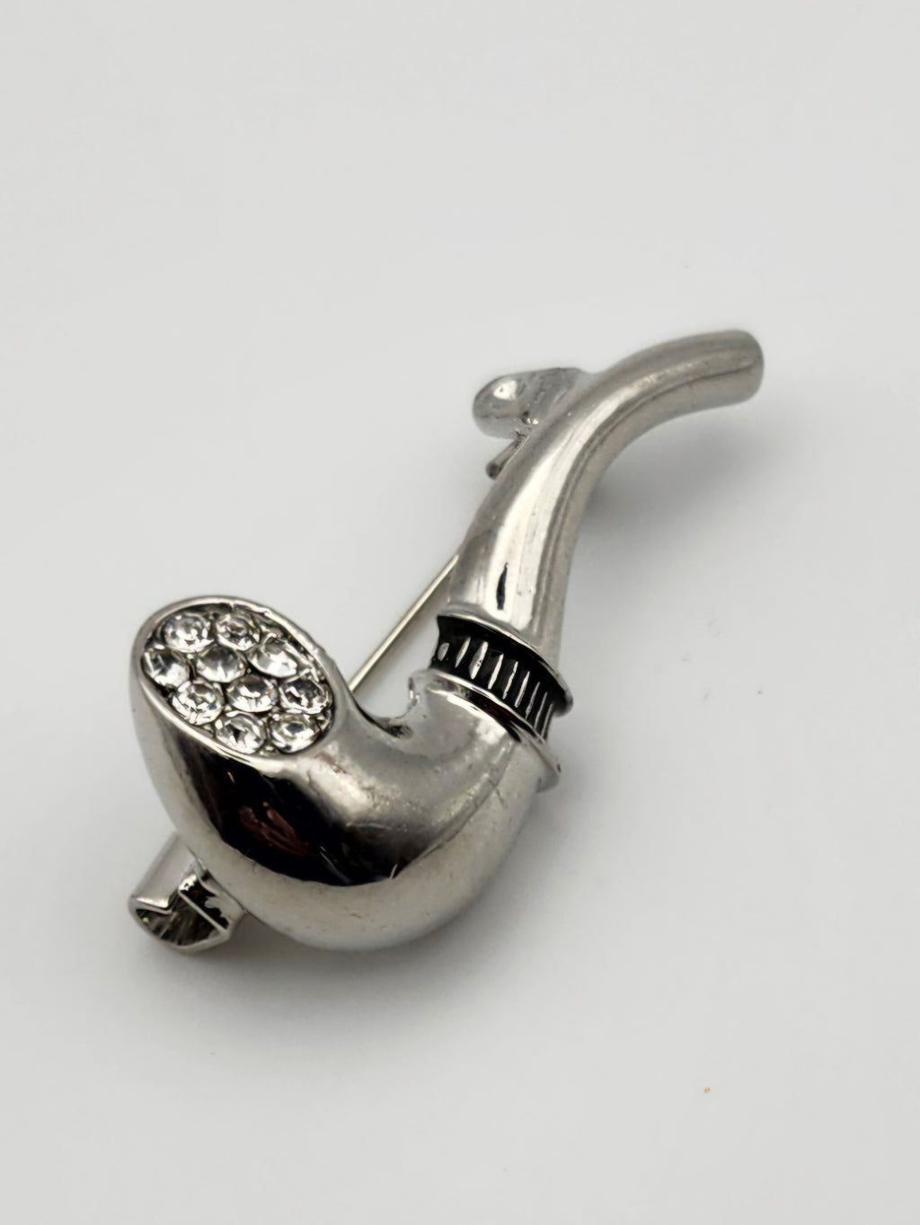 Tobacco Pipe Lapel Pin