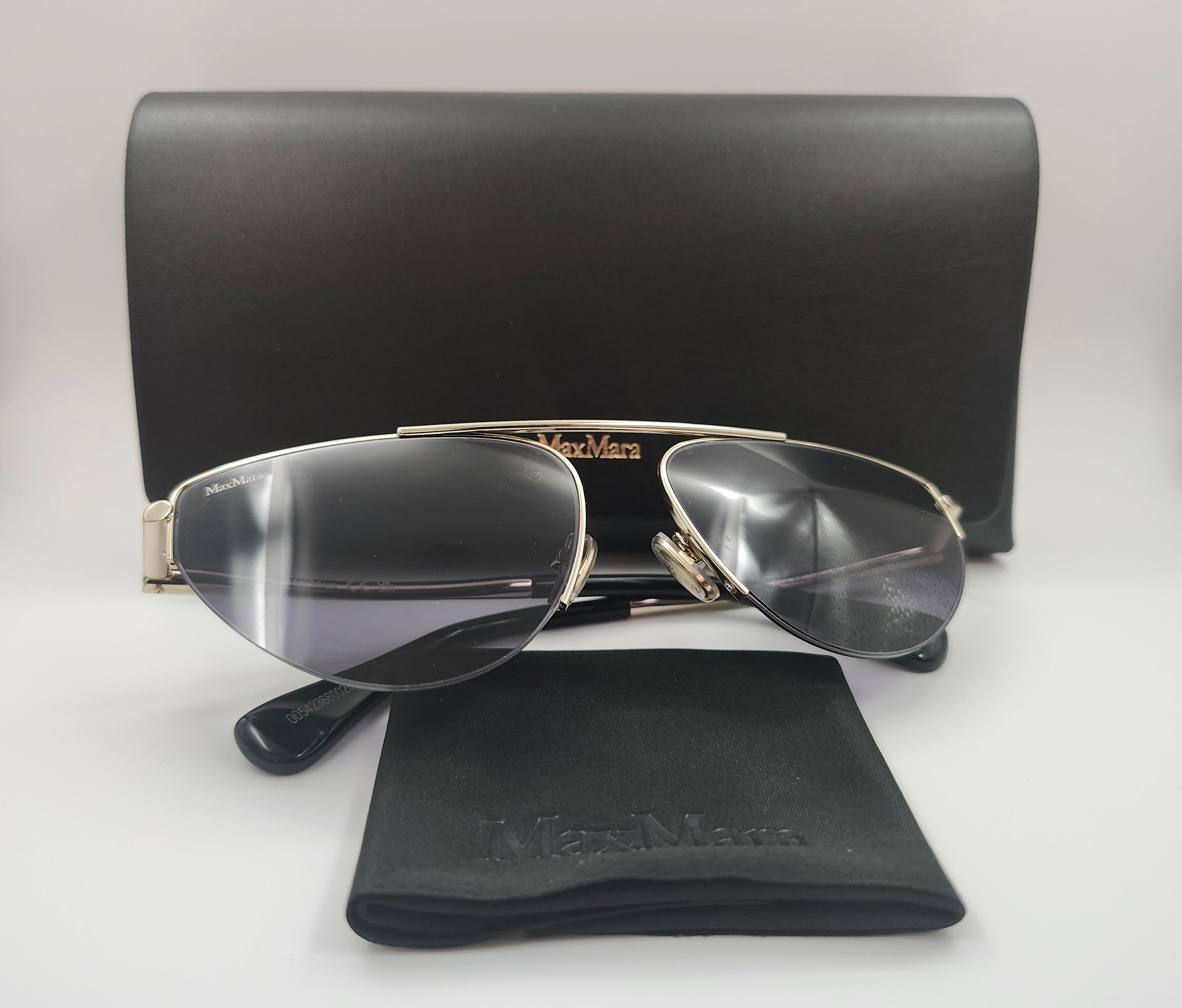 MaxMara Menton4 MM0122 Women's Sunglasses Smoke UV lens