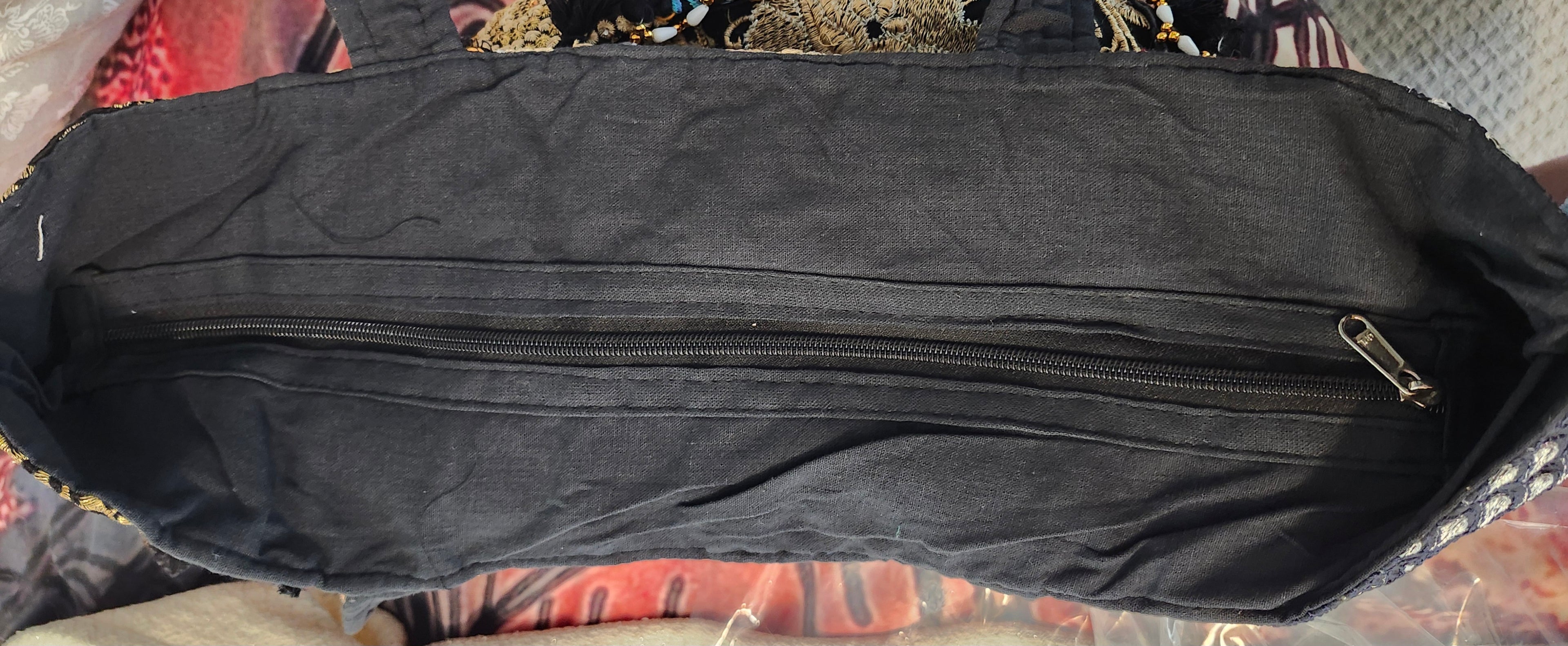 Banjara Tote Bag Zip Top Large