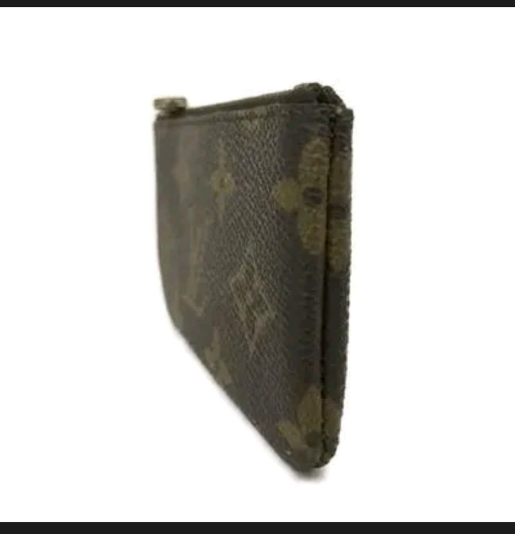 Louis Vuitton Monogram Pochette Cles Card Coin Key with dust bag