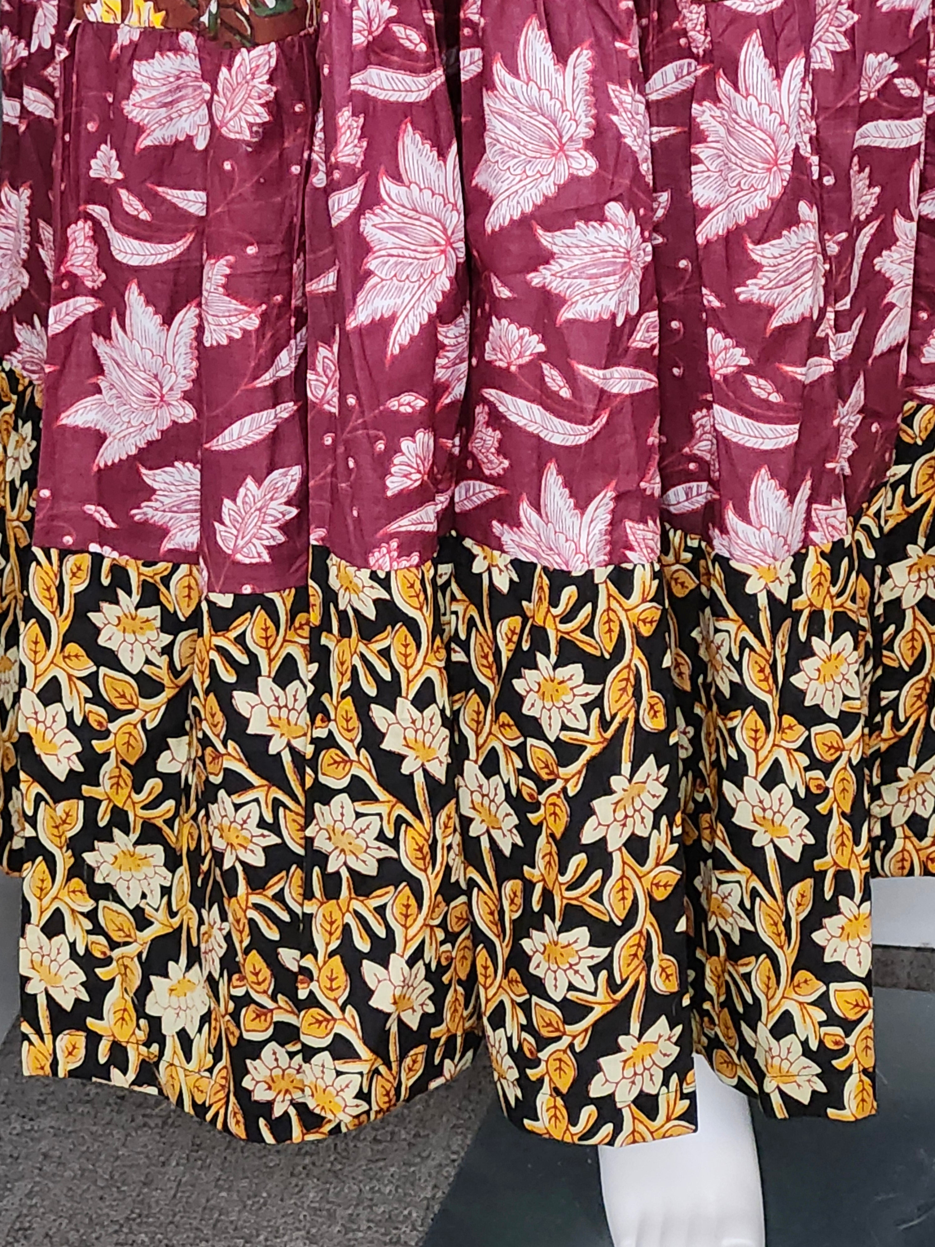 Fall Tiered Dress by Nazila Couture