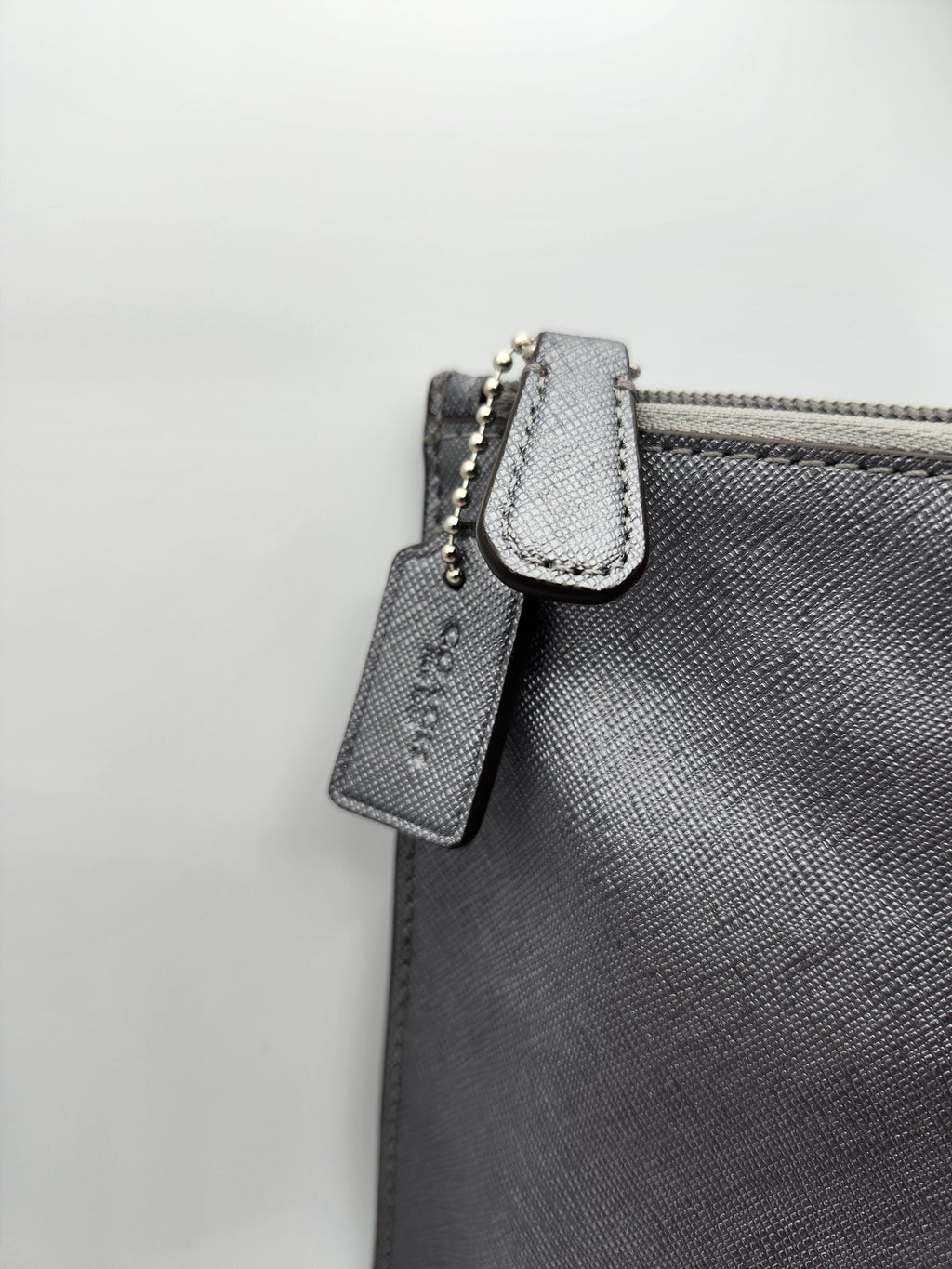 Coach Lion Saffion Leather Clutch/Pouch Leo