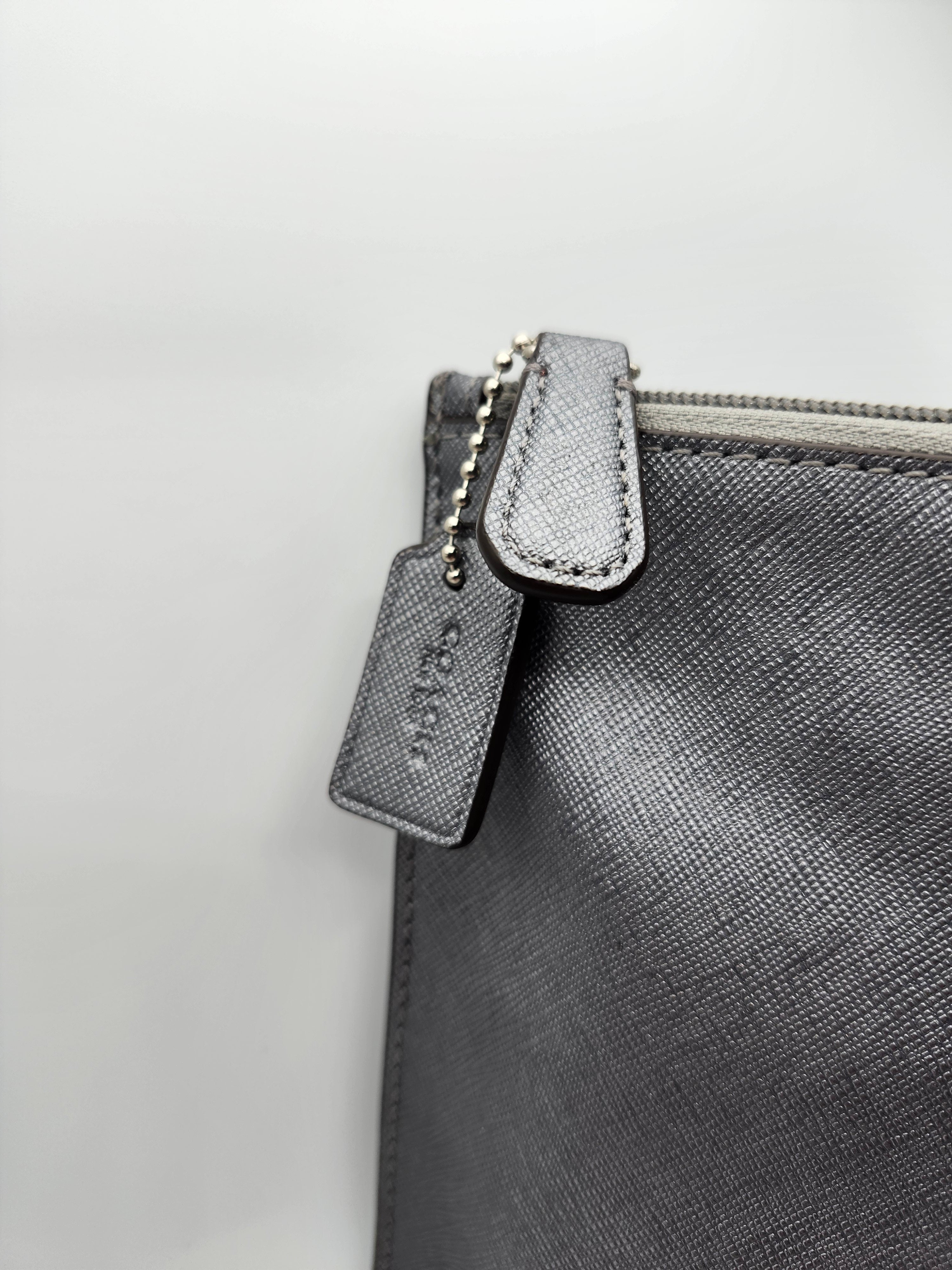 Coach Lion Saffion Leather Clutch/Pouch Leo