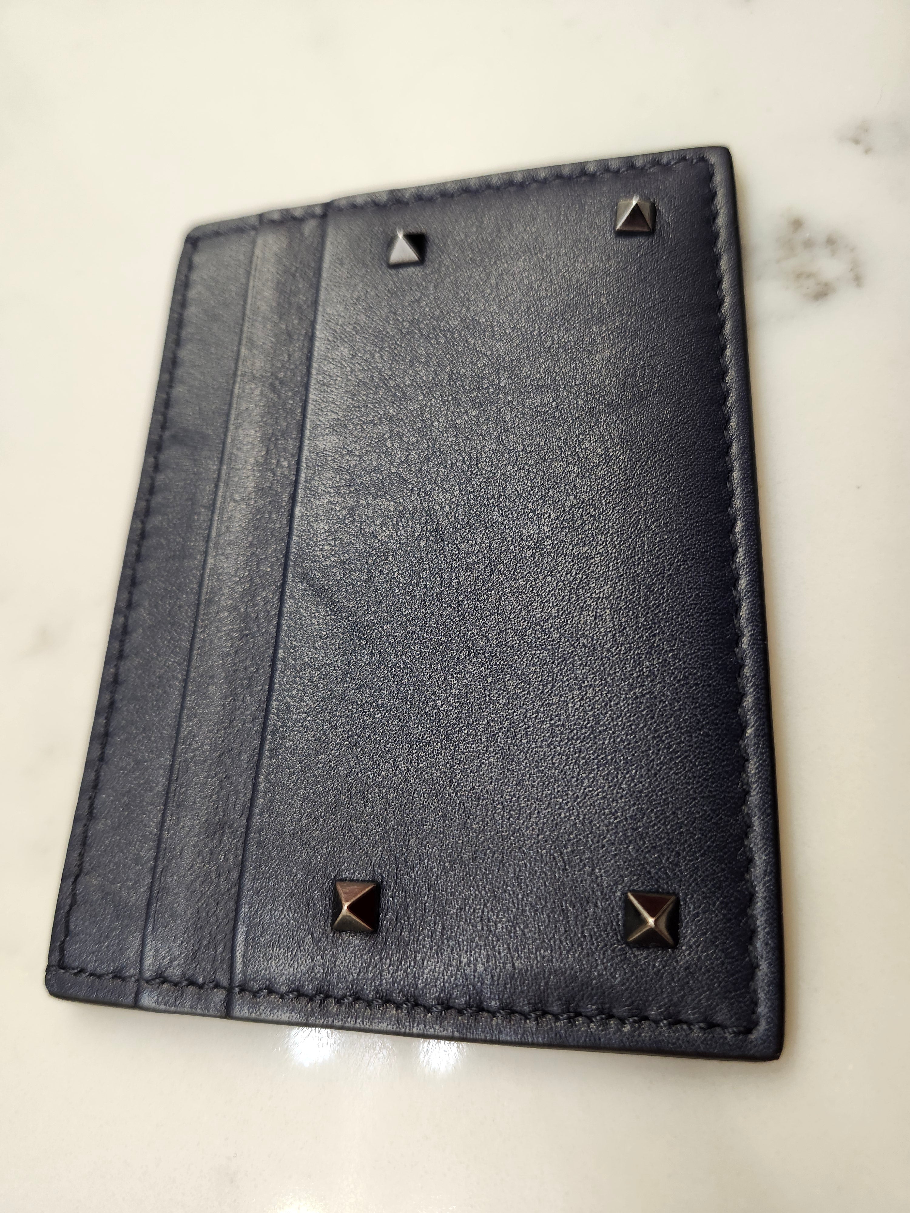 Valentino Cardholder -Navy
