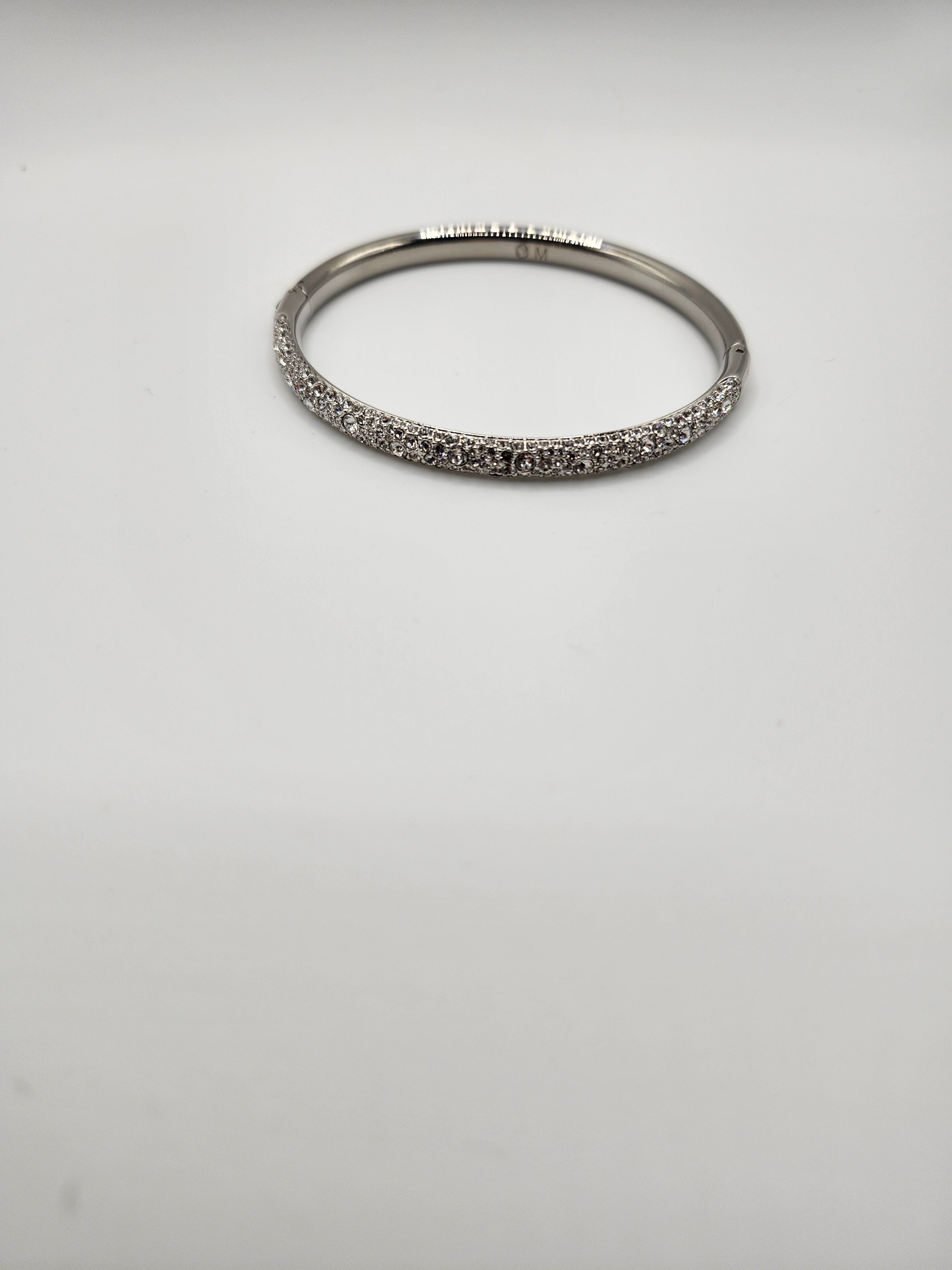 Swarovski Pavé Crystal Bangle Bracelet