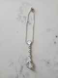 Hand Chain White Flower Youth Size