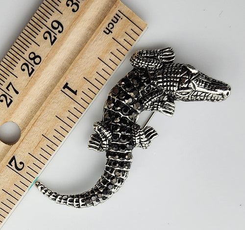 Alligator Brooch
