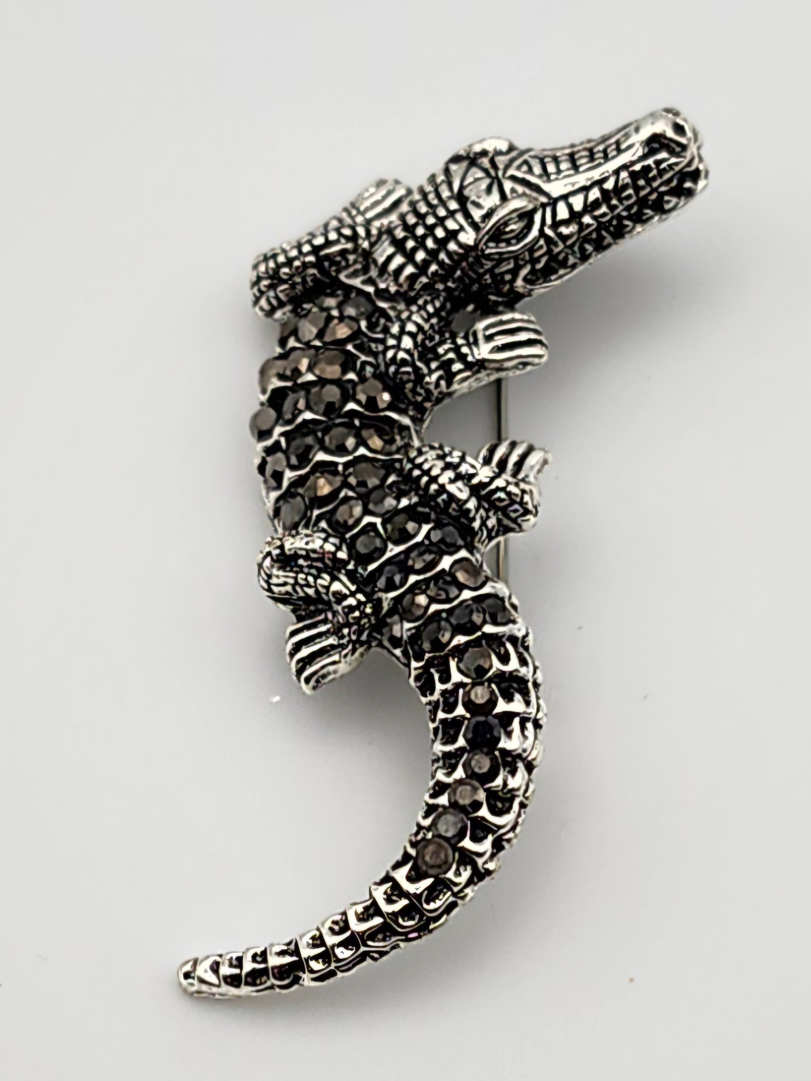 Alligator Brooch