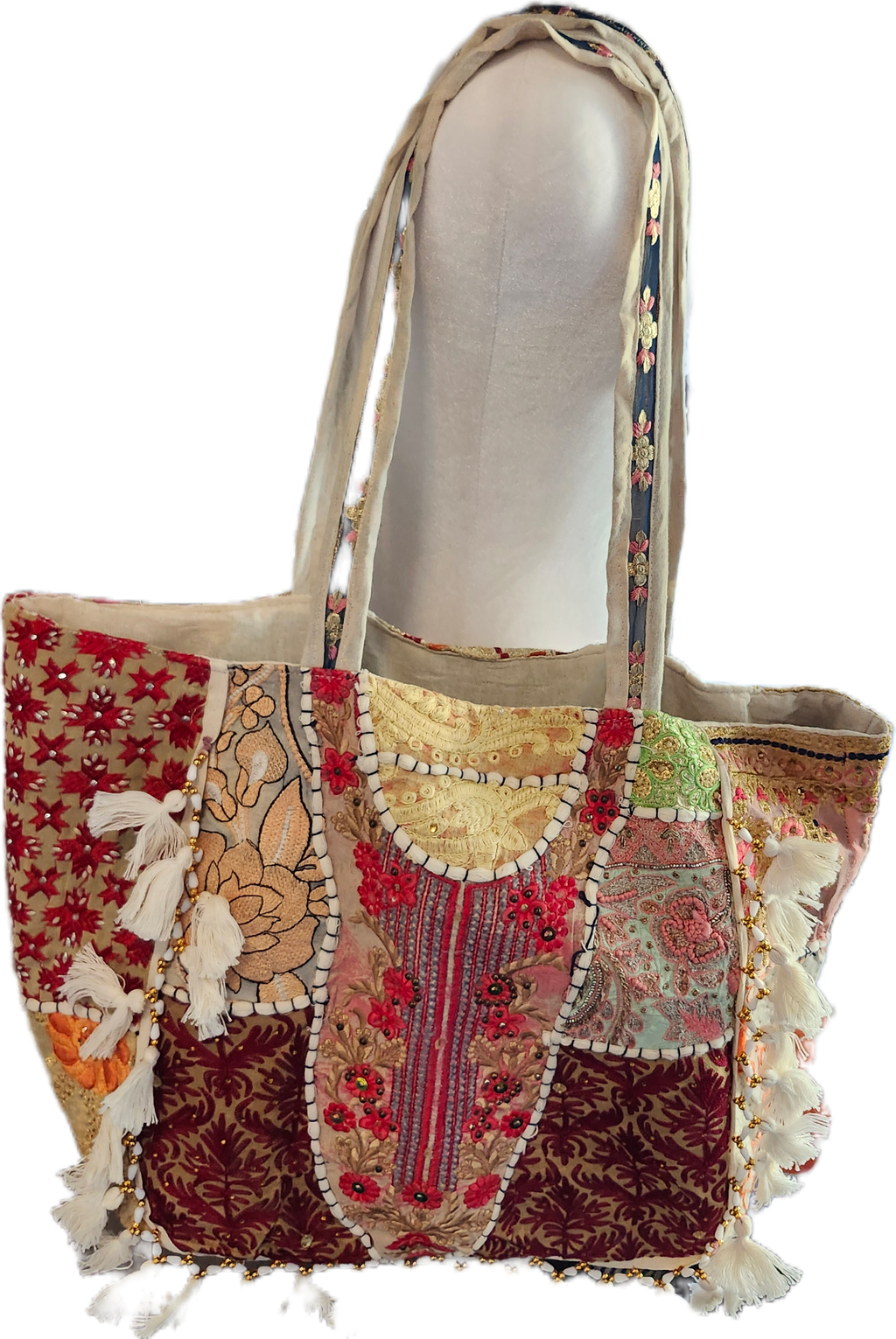 Banjara Tote Bag Zip Top Large