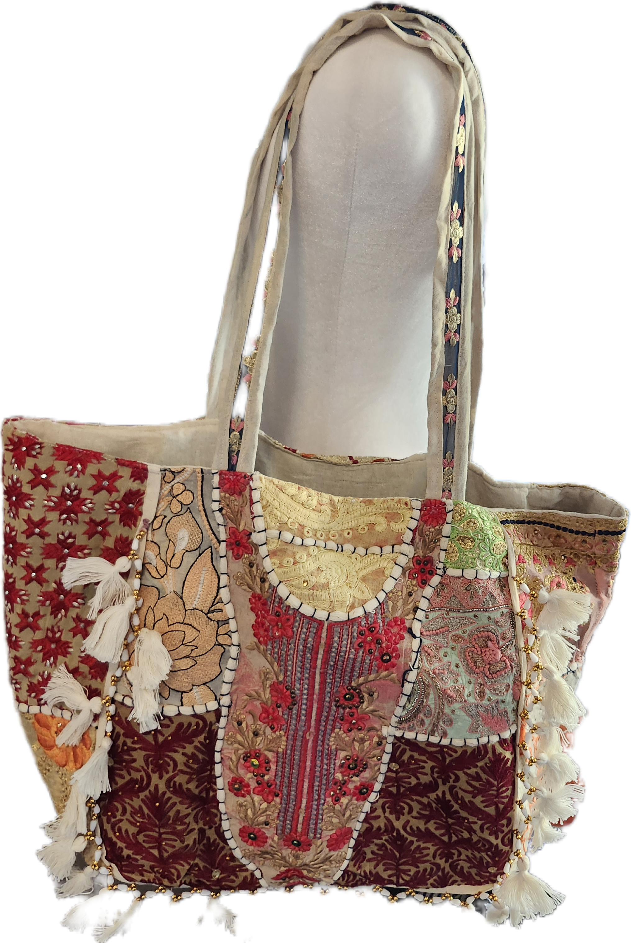 Banjara Tote Bag Zip Top Large