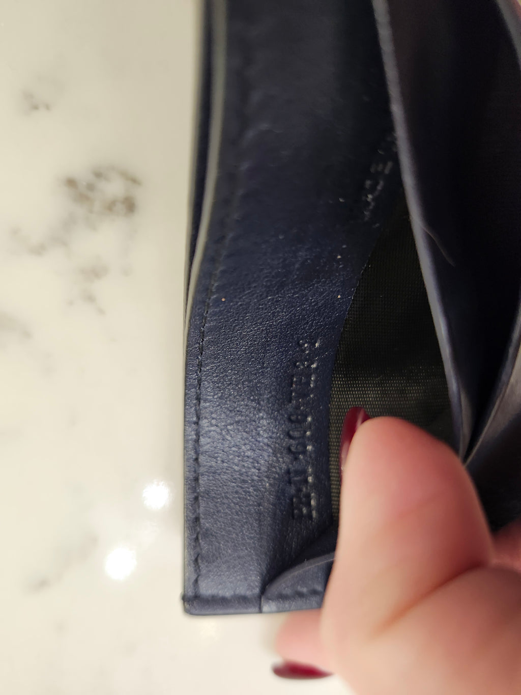 Valentino Cardholder -Navy