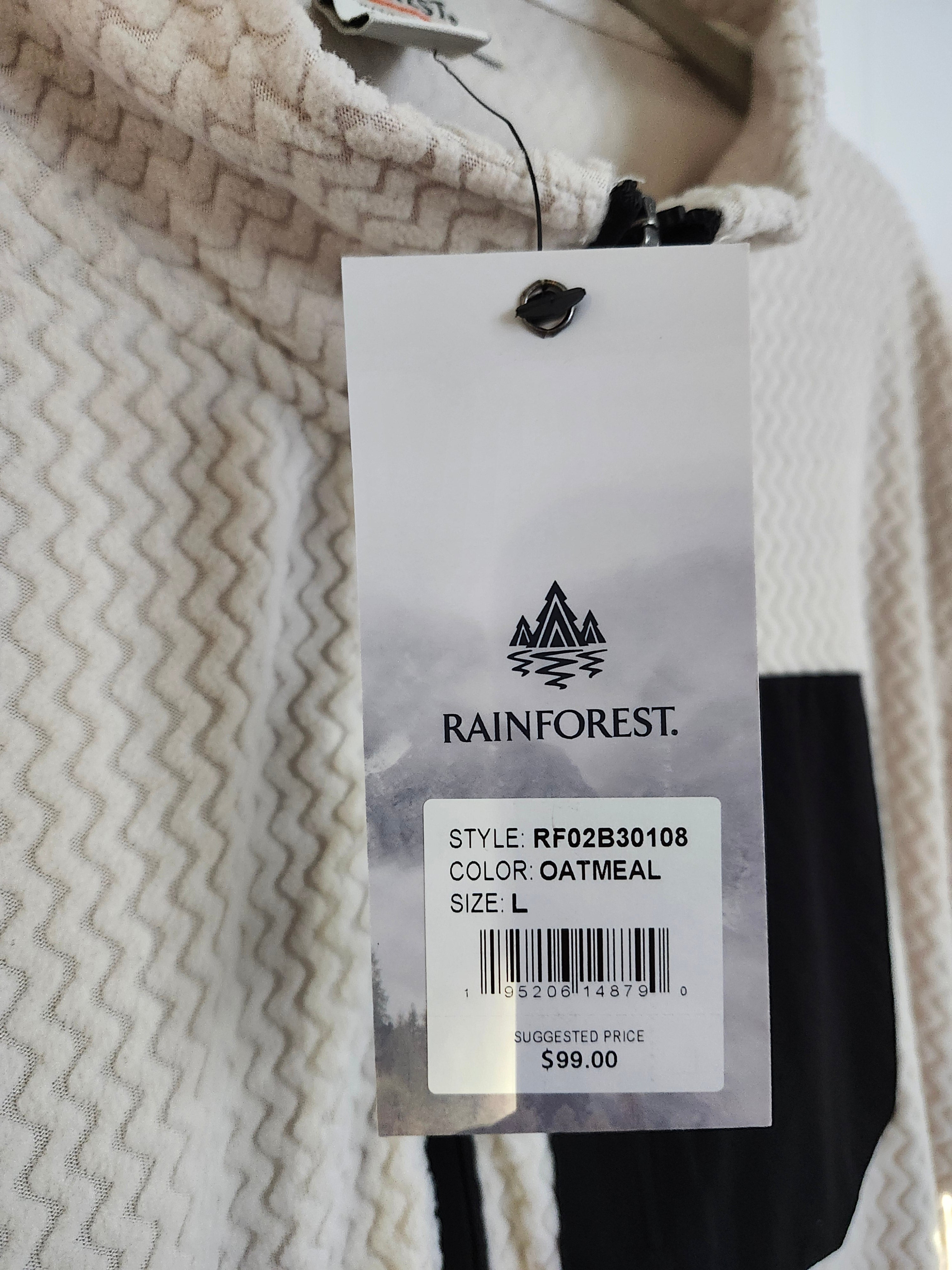Rainforest Men's Quarter Zip Pullover