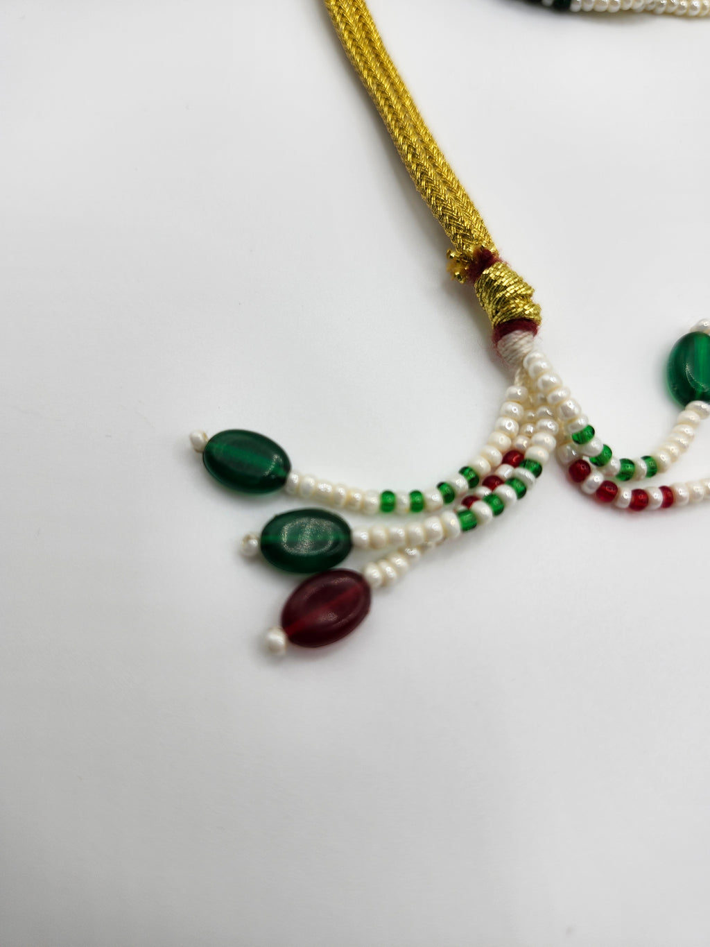 Afghan Handmade Crystal Pendant Necklace