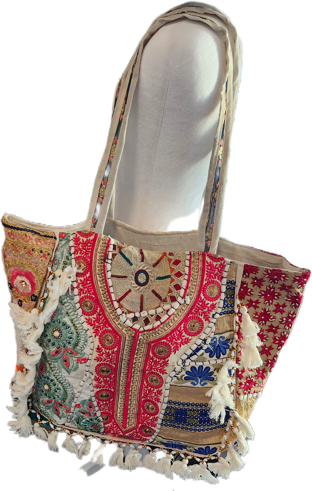 Banjara Tote Bag Zip Top Large