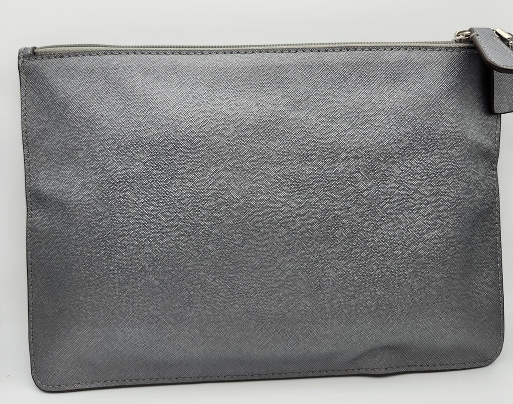 Coach Lion Saffion Leather Clutch/Pouch Leo