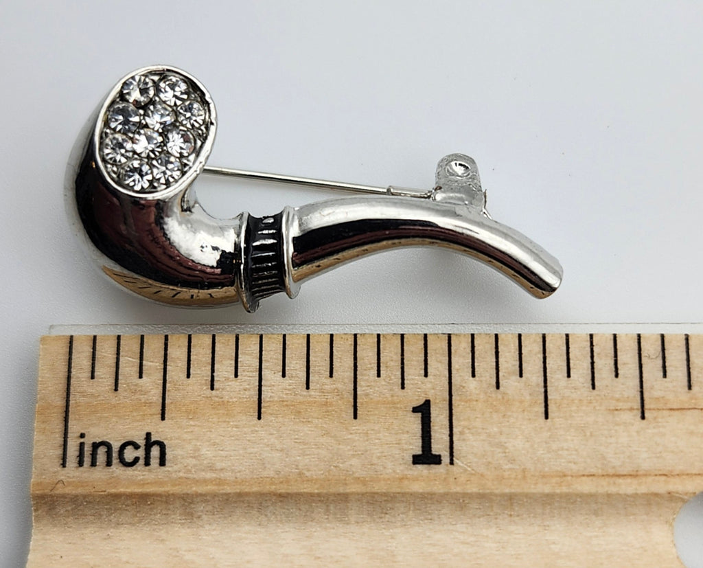 Tobacco Pipe Lapel Pin