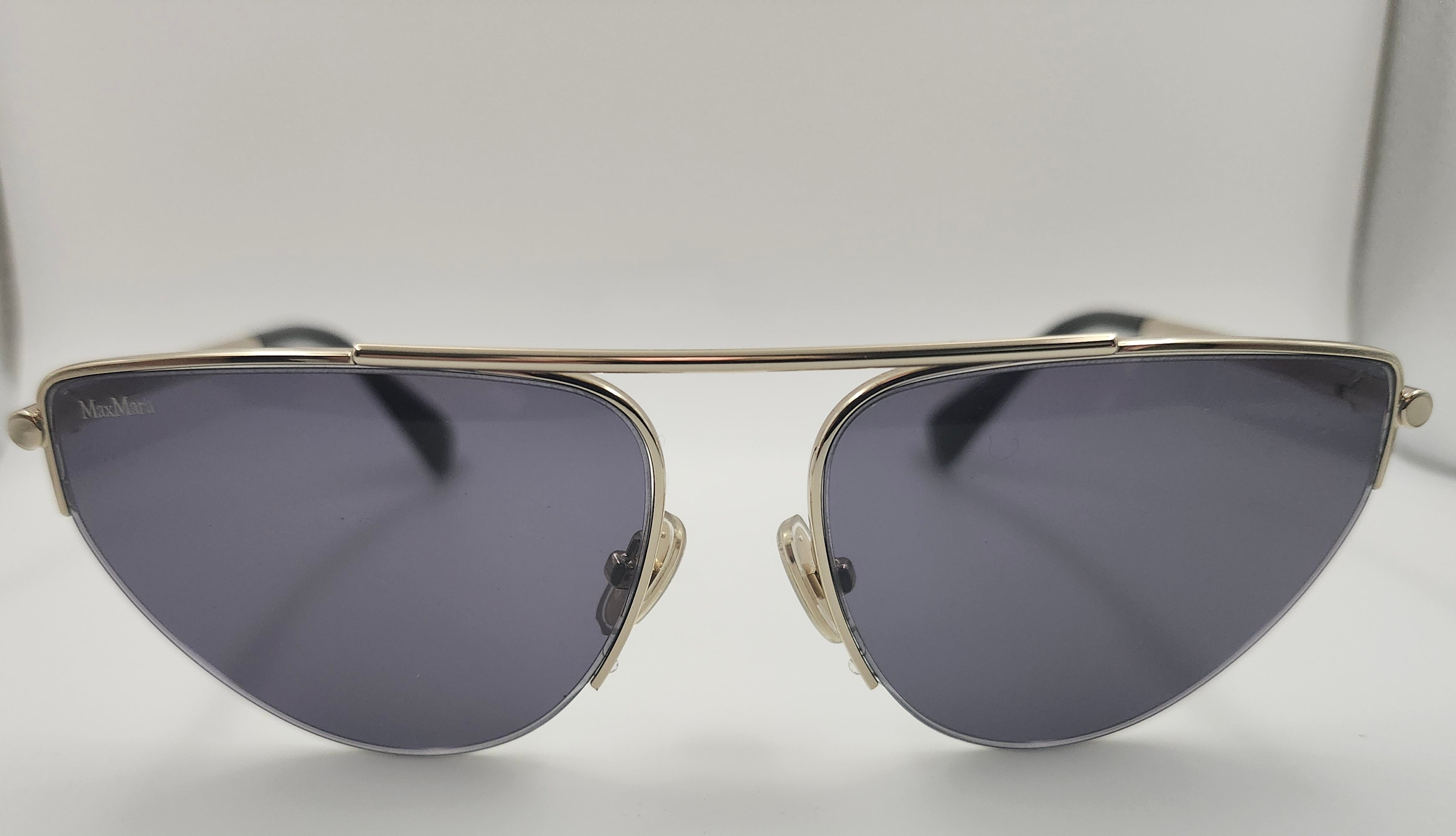 MaxMara Menton4 MM0122 Women's Sunglasses Smoke UV lens