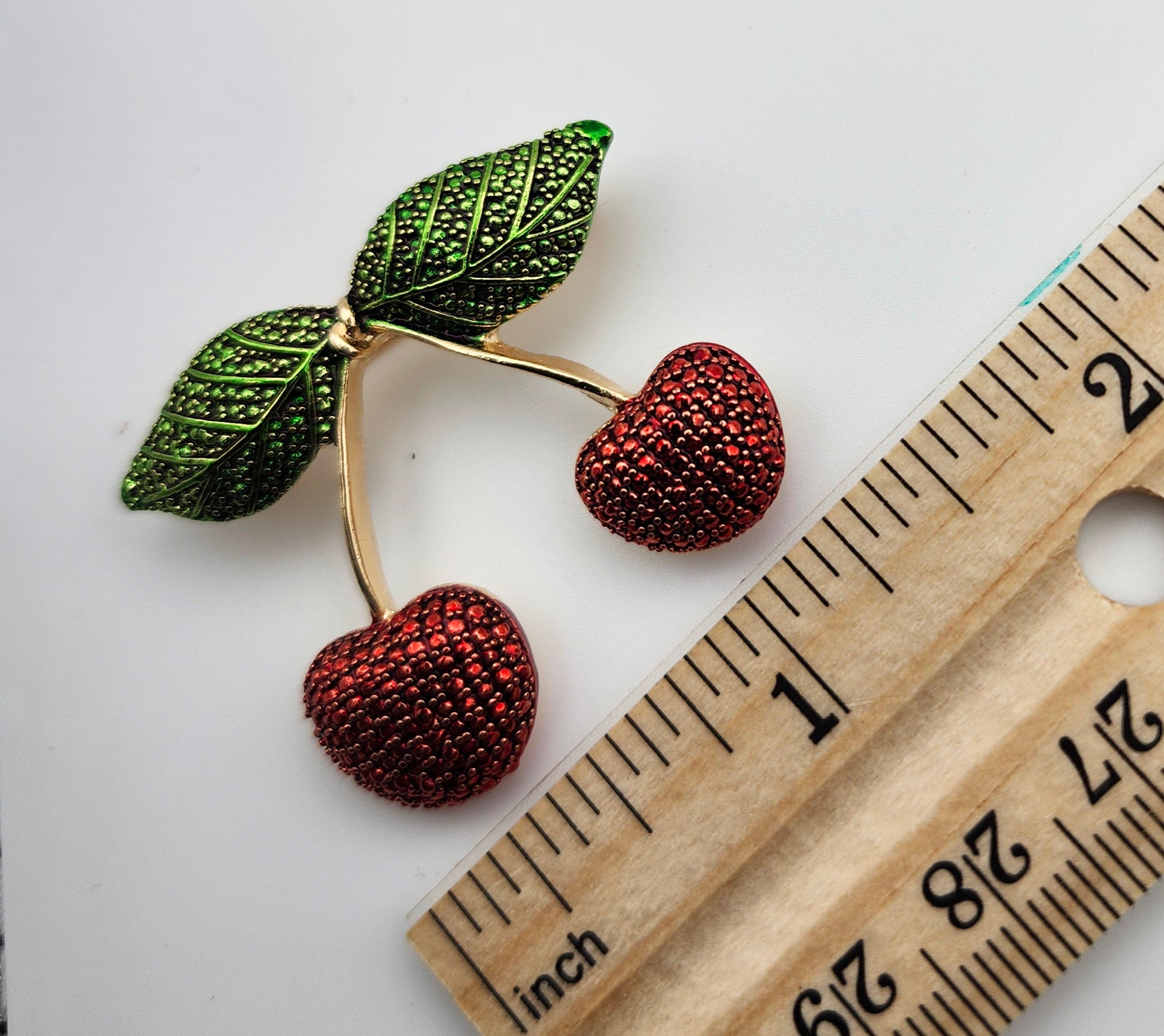 Cherry Brooch